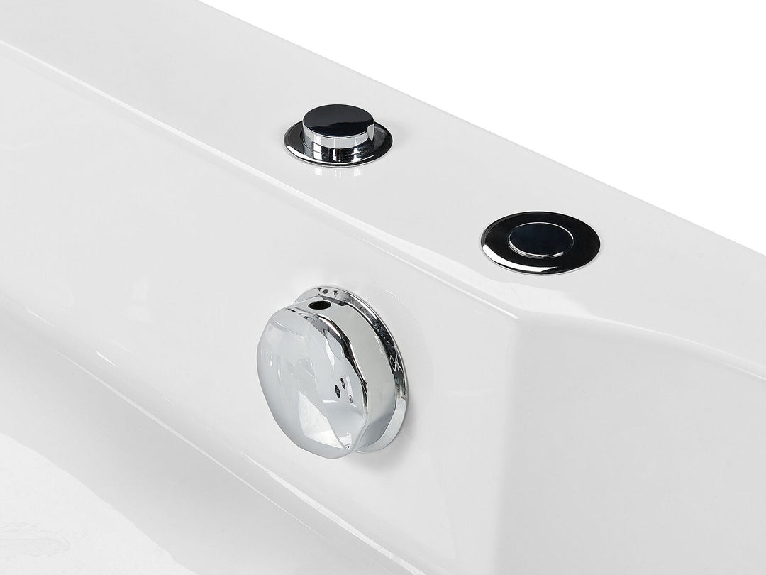 Kulmaporeamme valkoinen 135 x 135 cm CANTALLA