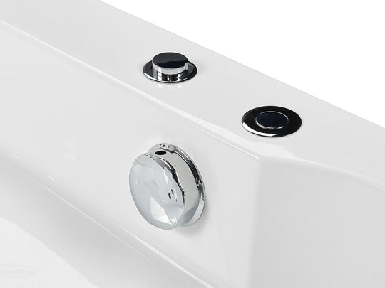 Kulmaporeamme valkoinen 135 x 135 cm CANTALLA